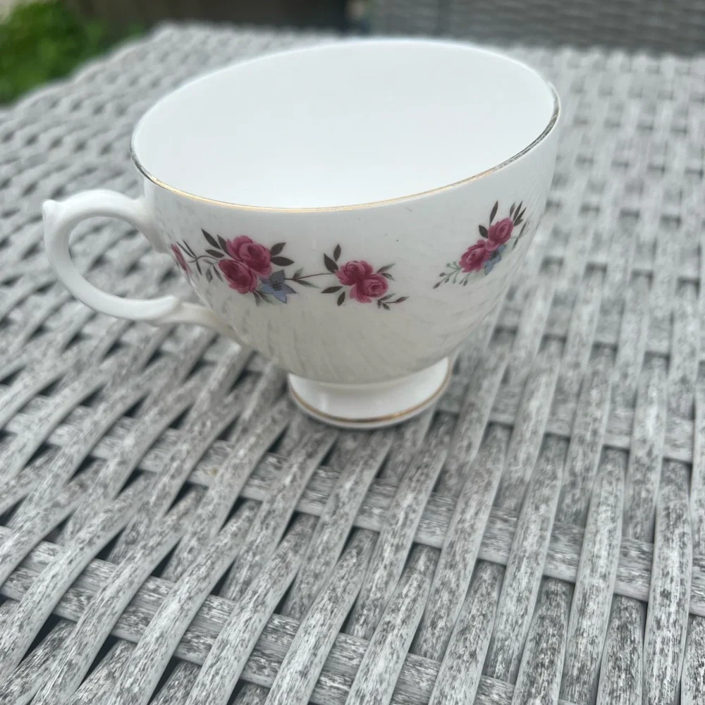 Vintage Queen Anne Teacup and Saucer Set